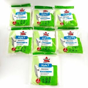 Bissell Lot Of 7 Style 7 3 Pack Vacuum Cleaner Bags White (21 Total) New Sealed